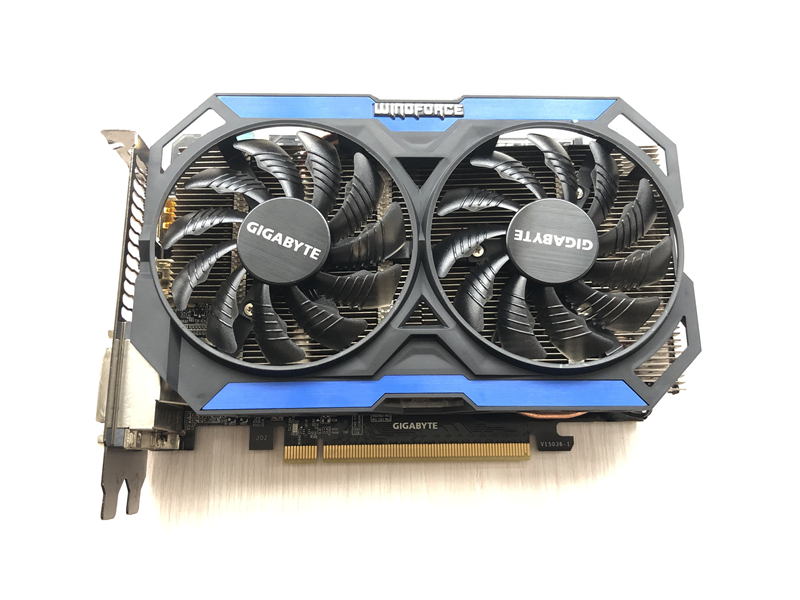 正品gigabyte 技嘉gtx960 2g4g二手网吧工作站游戏主机原装拆机