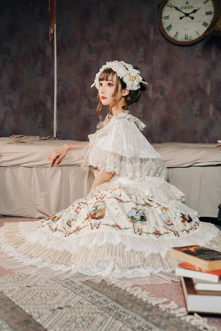 茶会宫廷洛丽塔华丽jsk生态现货洛丽原创博士lolita洛丽塔连衣裙