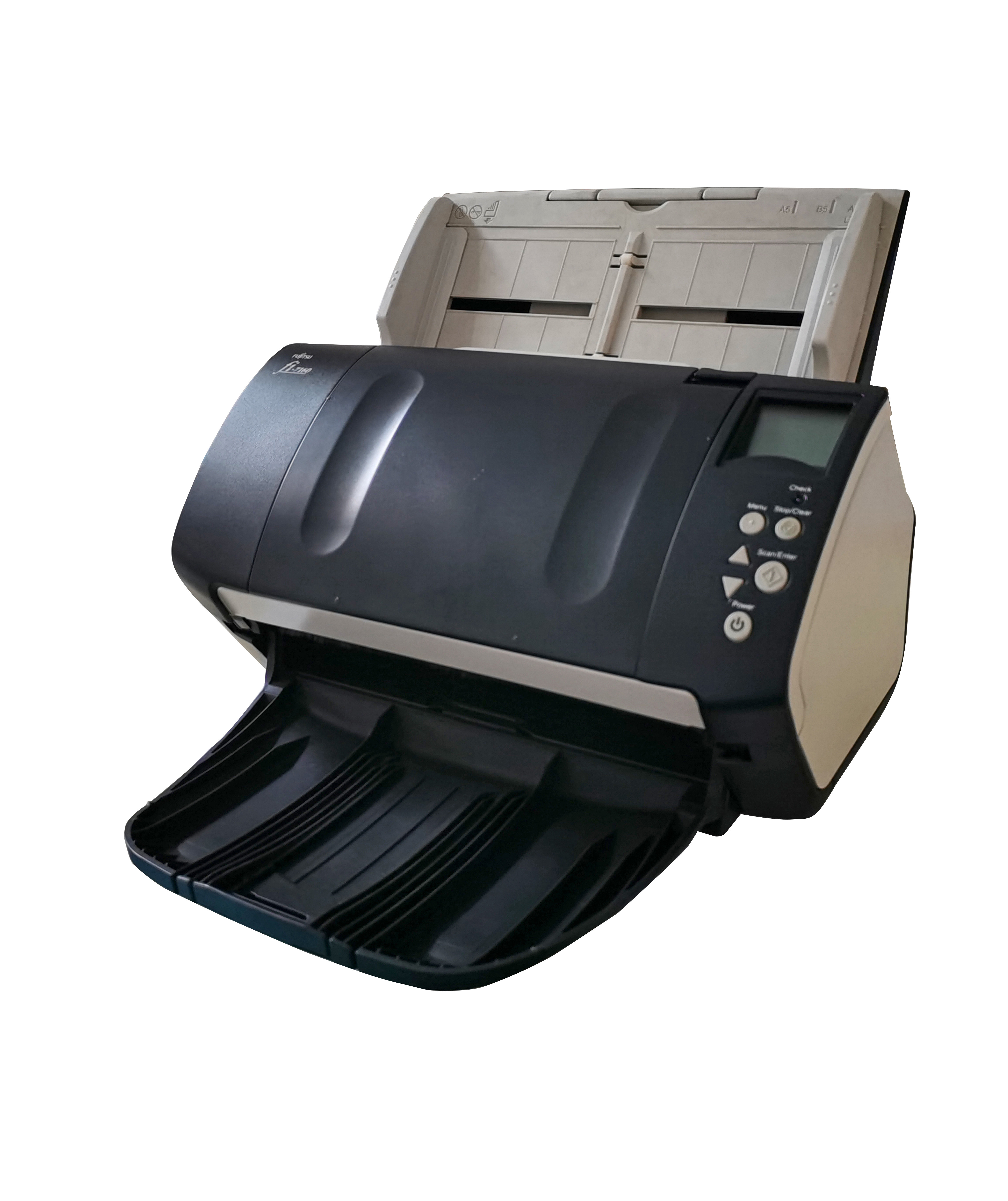 富士通7160扫描仪高速高清小型馈纸双面pdf彩色扫描仪