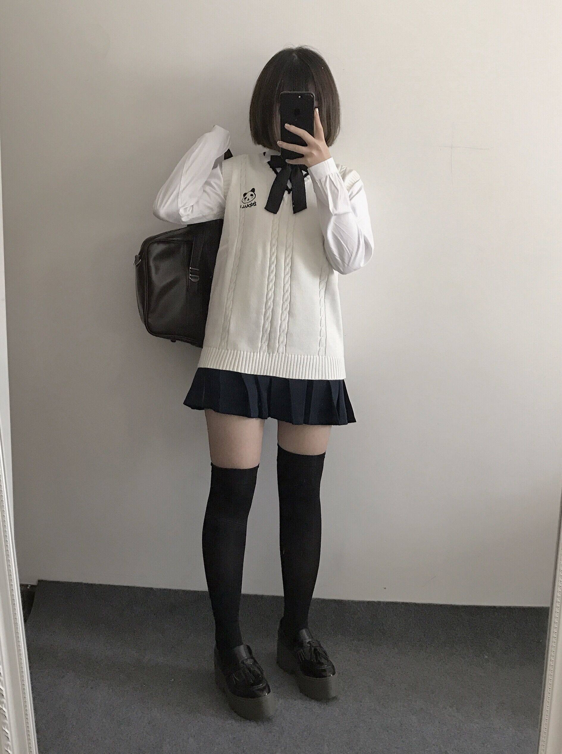 包邮制服背心毛衣水手甜美青春dk日系jk毛衣