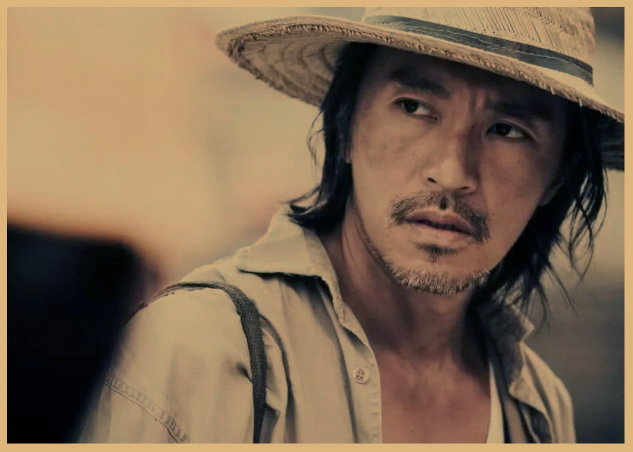 周星驰复古牛皮纸海报明星画报饭店酒吧咖啡厅装饰墙画壁画