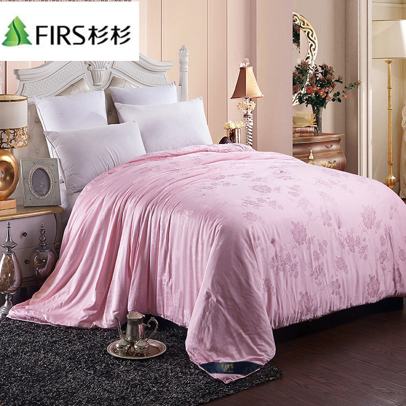 firs/杉杉蚕丝被100%桑蚕丝被春秋被冬被子母被加厚保暖蚕丝填充