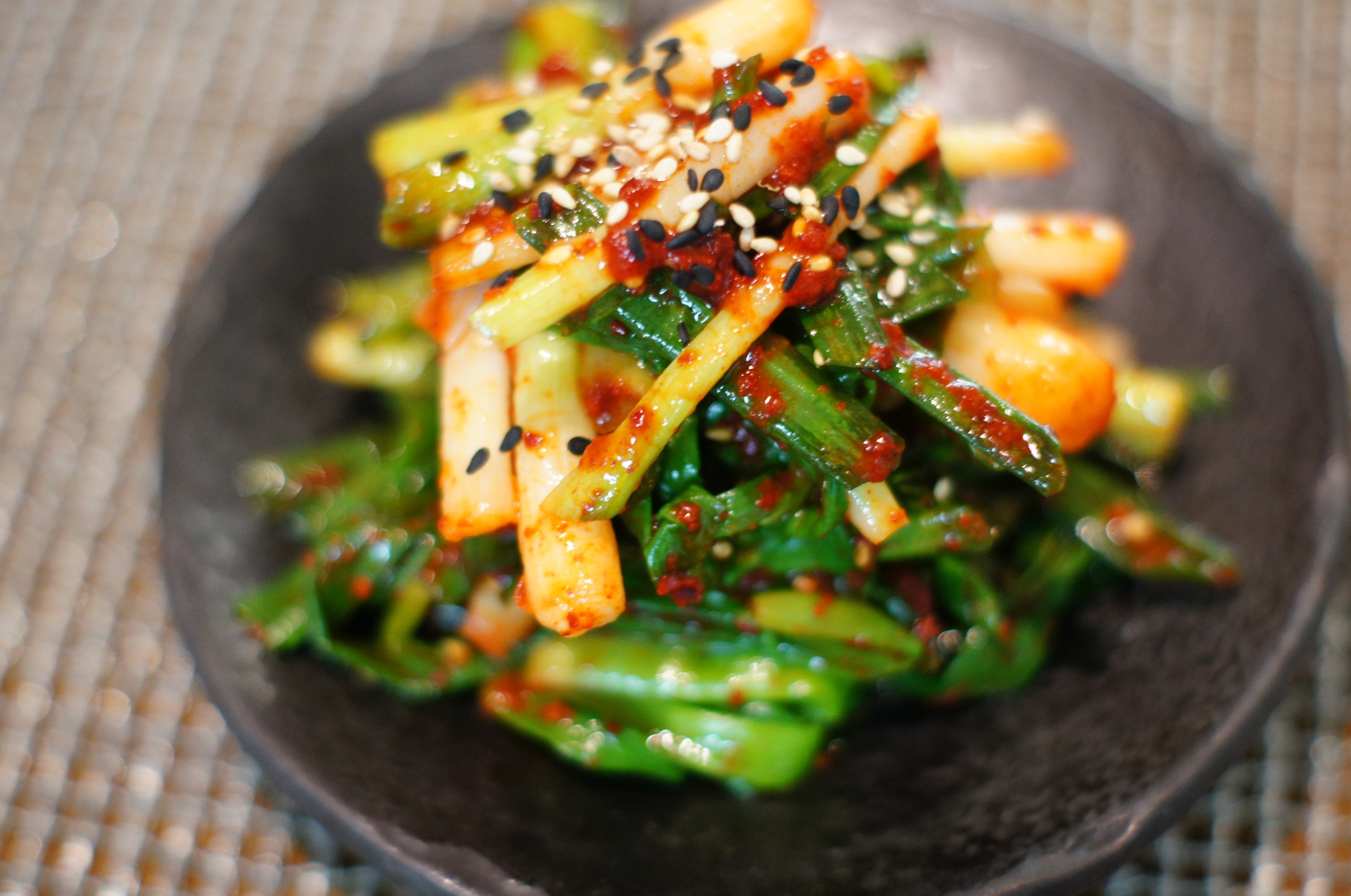 东北下饭500g香葱小香香辣饭菜泡菜延边韩国腌制