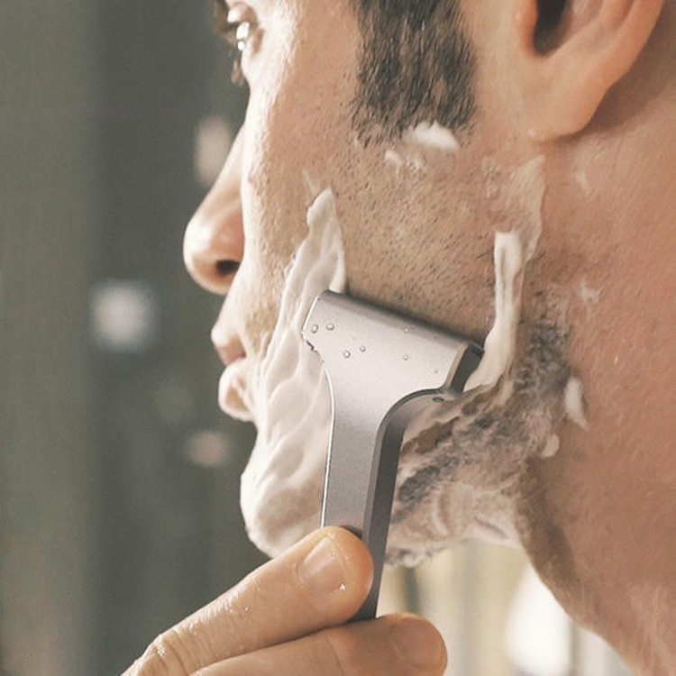 跨境tiltt3金属手动剃须刀男士刮胡刀贴面净爽剃须刀
