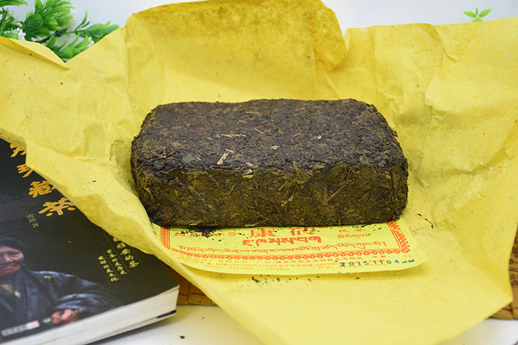 黑茶藏茶金尖康砖茶藏茶边茶2016年雅安茶厂正品陈年藏茶500g