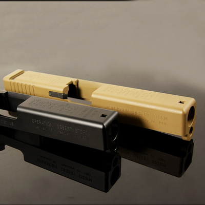 独角兽忽必烈p1滑架沙漠风暴金属滑套cnc滑架空挂加强水弹改装件