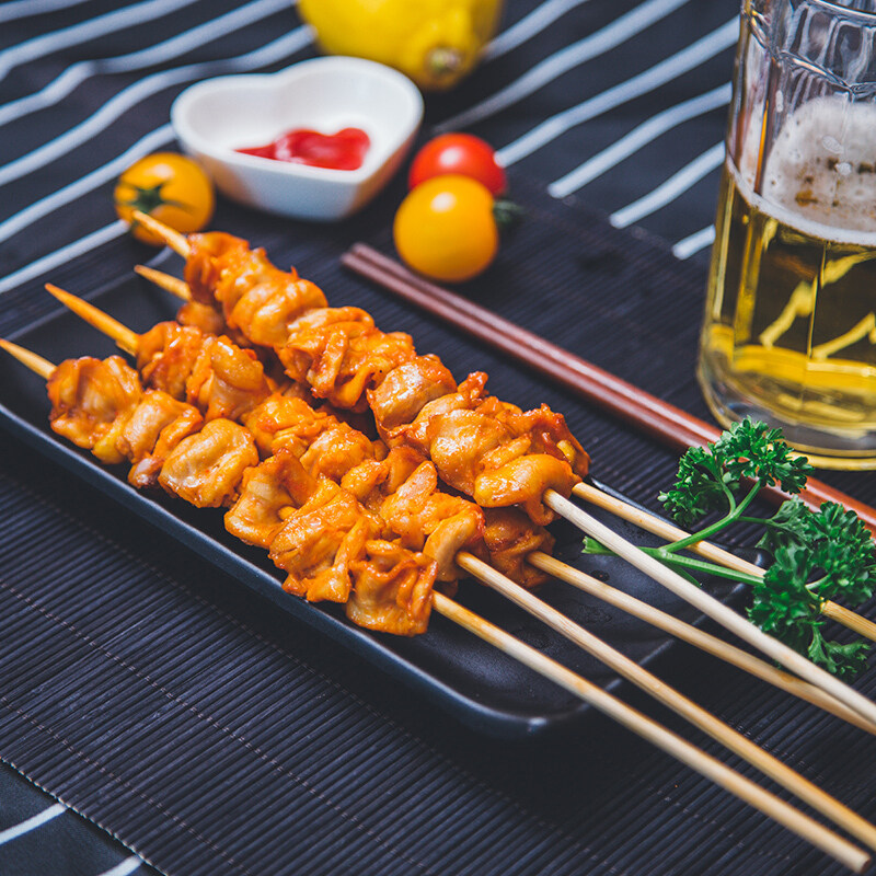 鸡皮烧烤佳鹏油炸20串1包调理腌制大串商用其它生肉制品