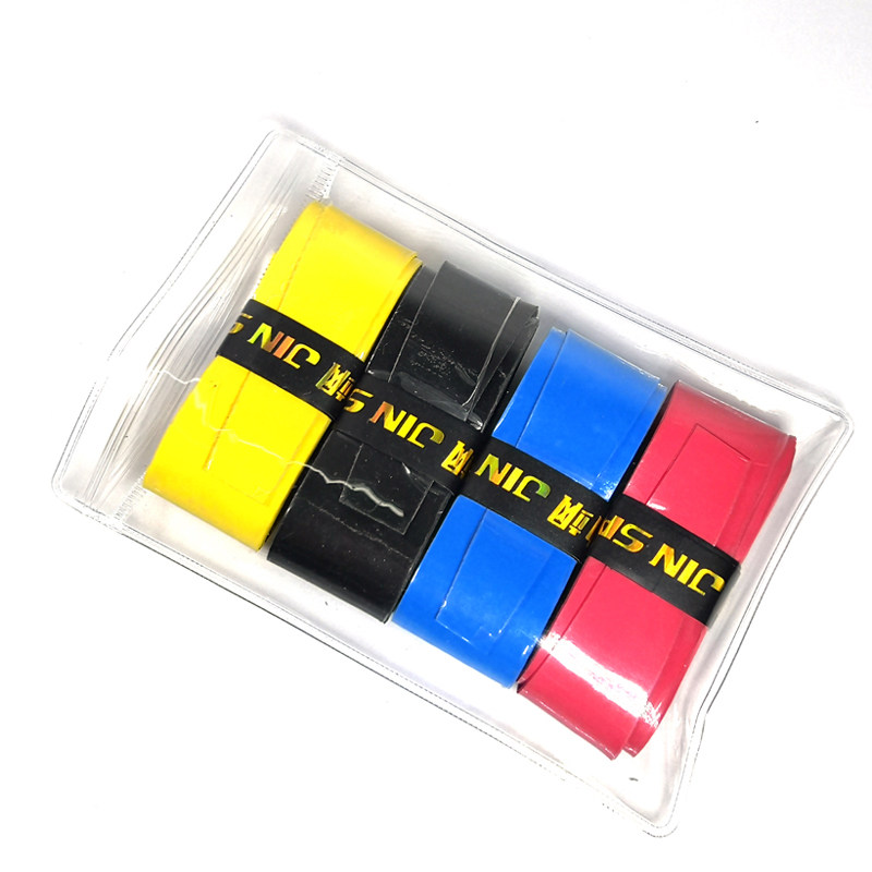 4条包邮羽毛球拍手胶粘粘性吸汗网球拍磨砂平面手胶