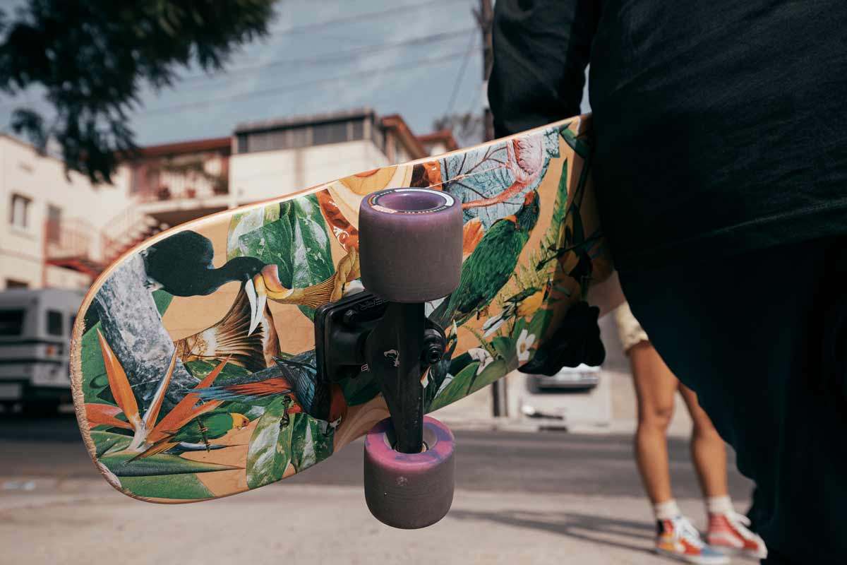 landyachtzrallycat拉力2021代步平花长板板面陆地滑板