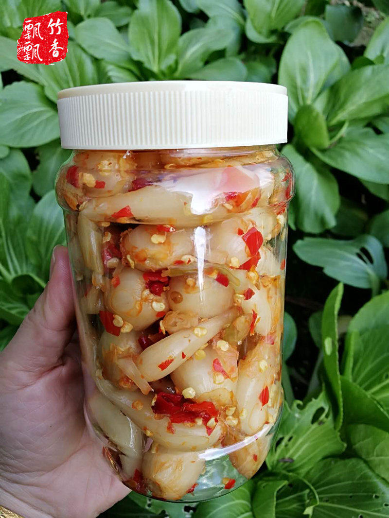 江西特产新鲜腌制酸辣茭头蕌头农家荞头开胃下饭菜自制泡菜