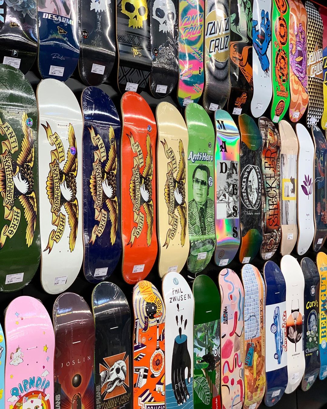 美国antihero滑板板面进口双翘技巧巧街式板滑板