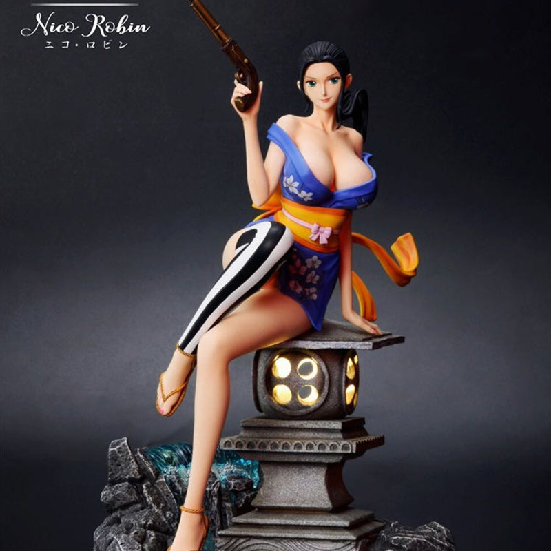 比例小新gkf3dreamgirl妮可罗宾海贼王雕像手办手办