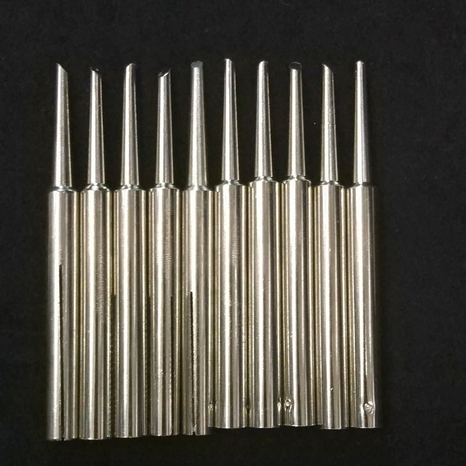 烙铁头马蹄型内热式20w25w35w50w电烙铁马蹄头尖头纯铜头焊接维修