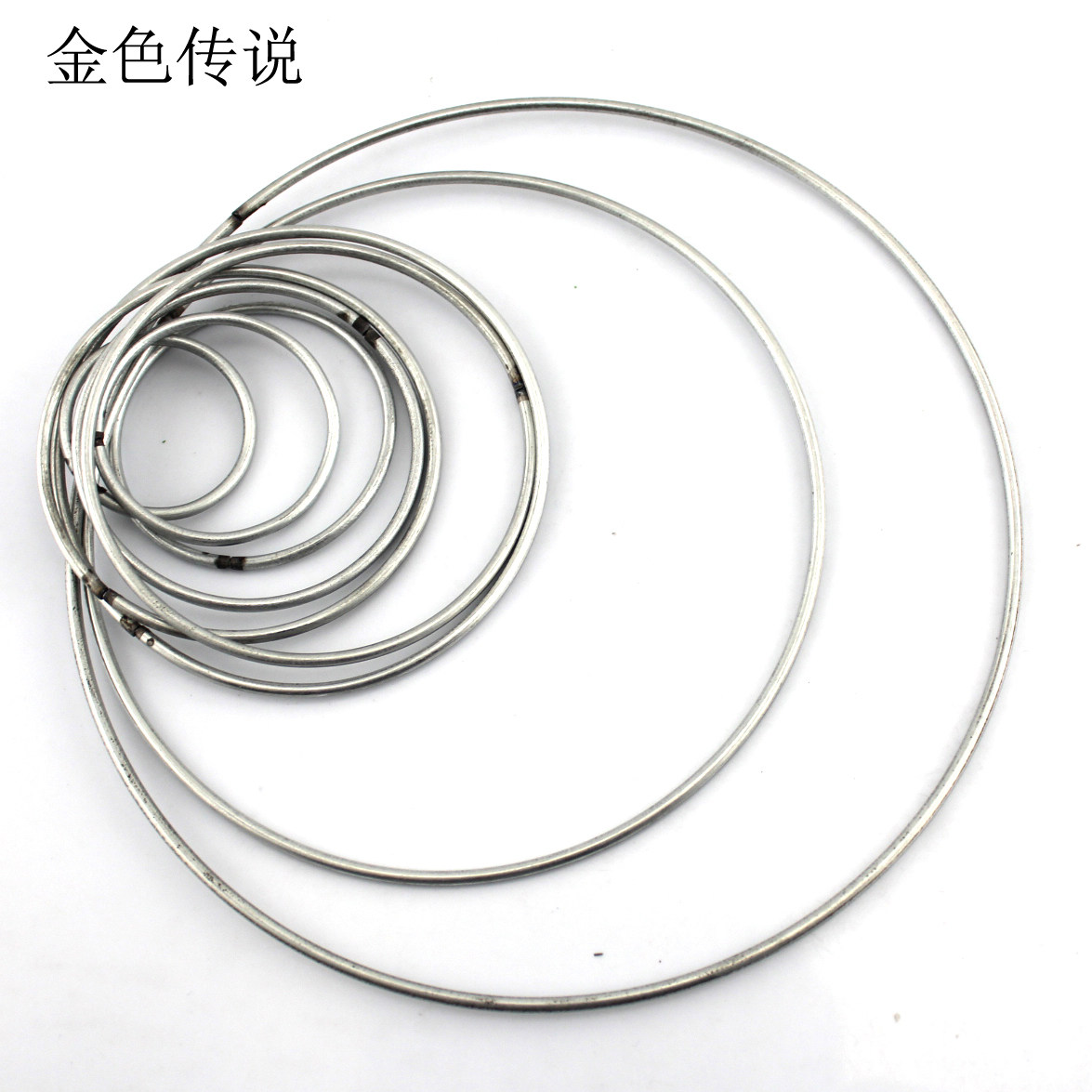 28mm圆铁圈圆圈圈圈大小圈环环形铁丝铁条diy模型制作工具