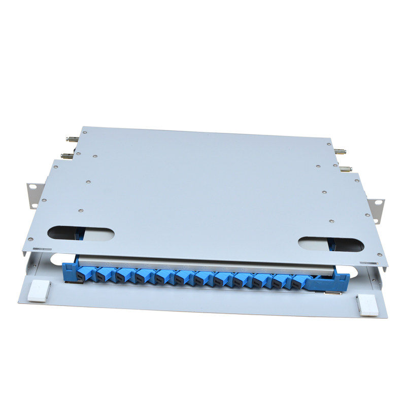 odf12口锐闪光纤配线架单元电信fcsc光纤终端盒