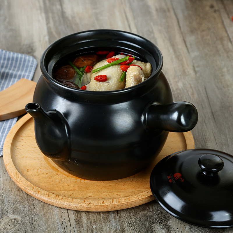 药罐家用熬药中药康舒砂锅老式陶瓷燃气汤锅砂锅