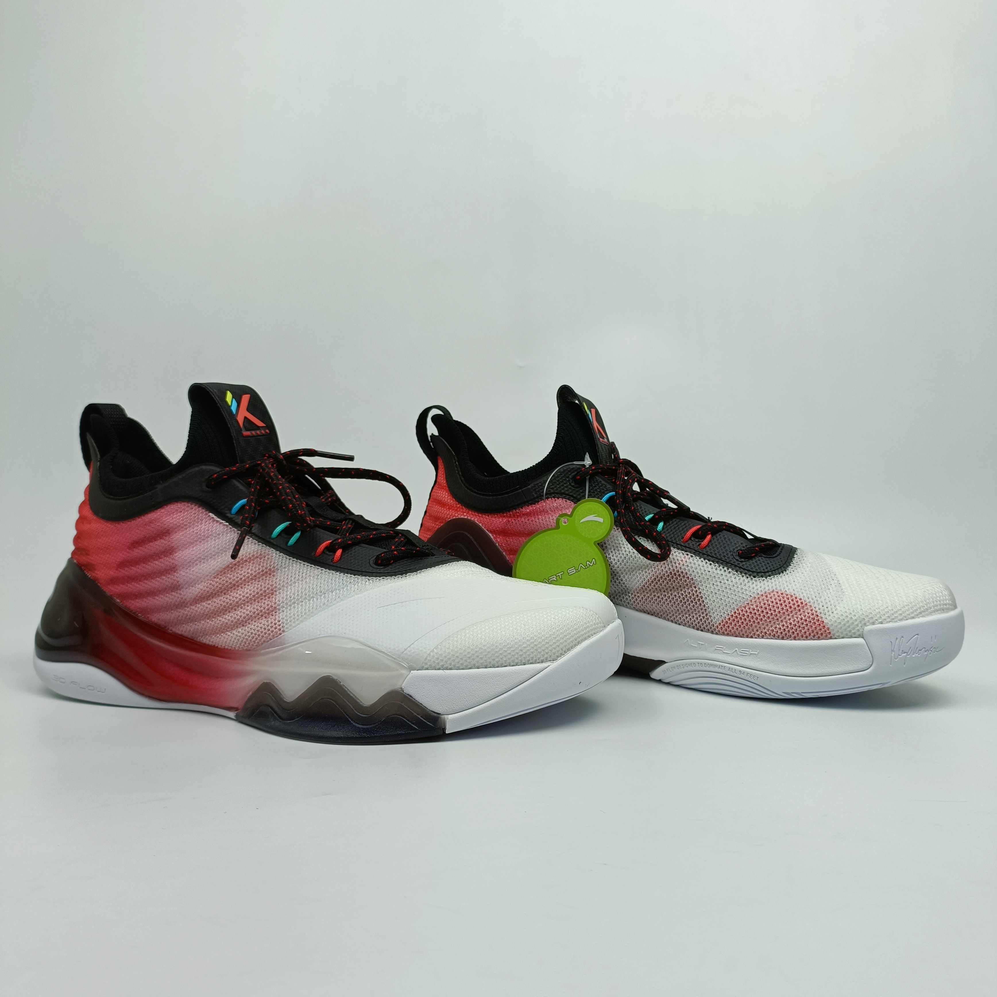 安踏汤普森6代kt6low新款透气防滑低帮篮球鞋112131102篮球鞋