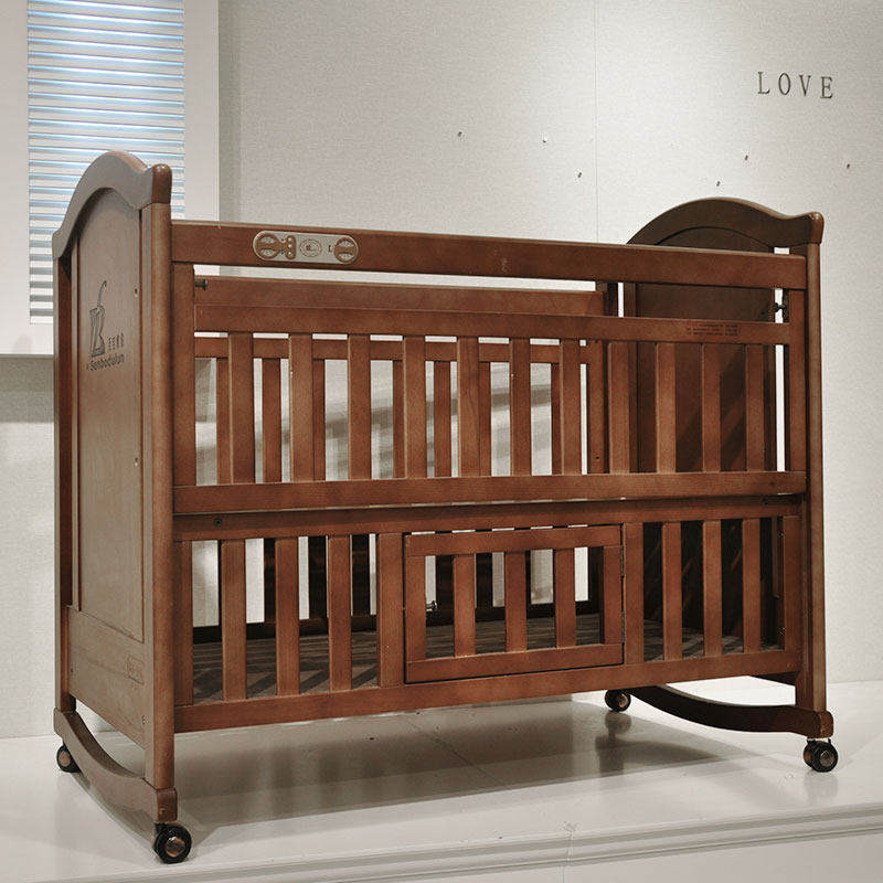 拼接大床圣宝度伦婴儿床多功能实木欧式bb宝宝新生儿婴儿床