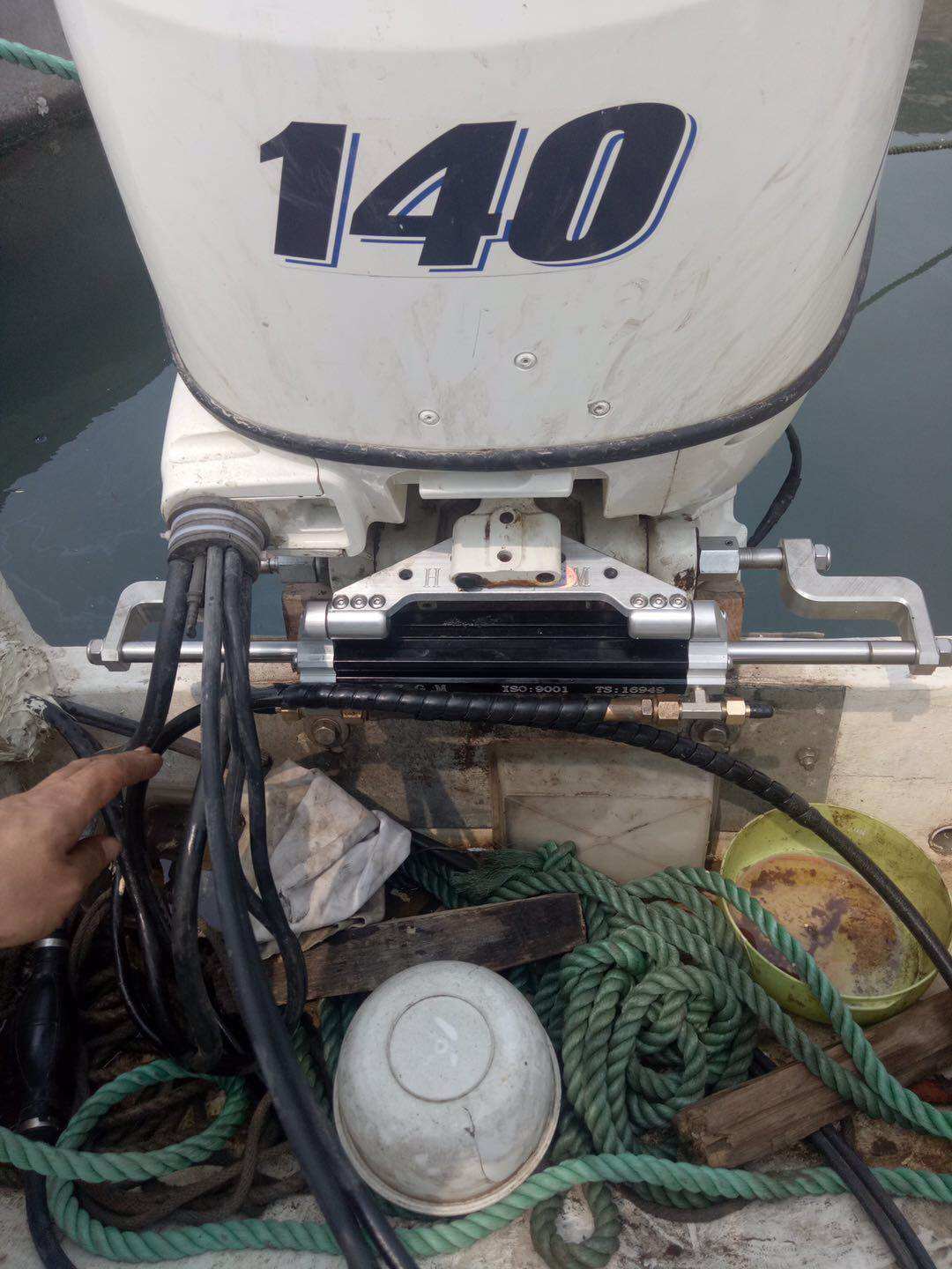 铃木水星雅马哈本田东发船外机船用航行设备液压舵机舵机单独油缸