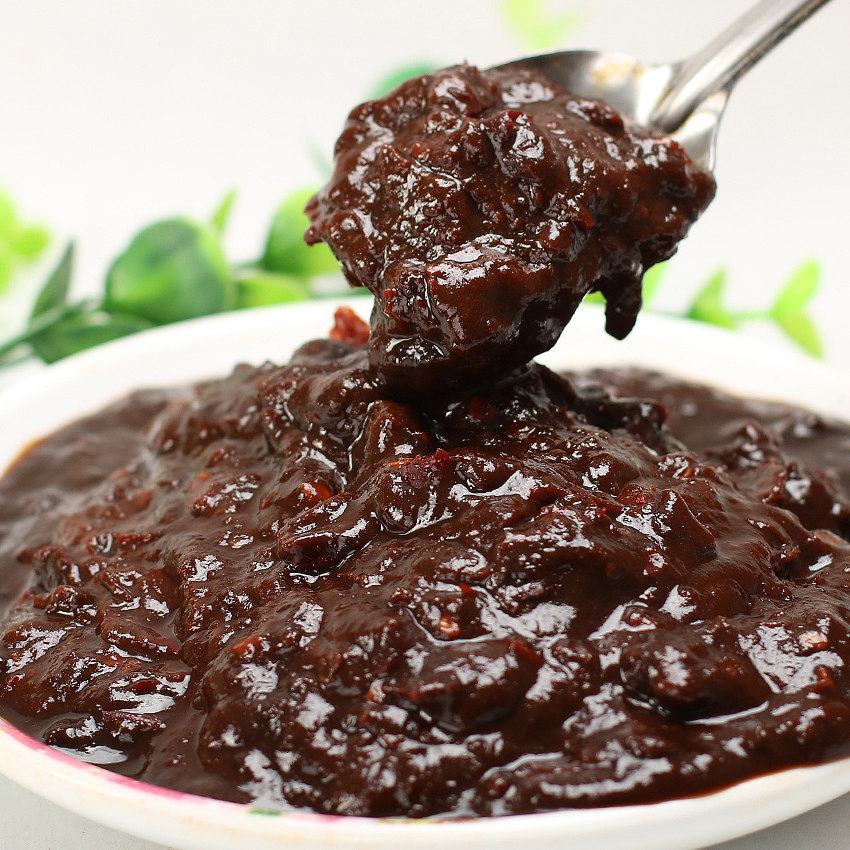 湖北豌豆大虾鱼油烧鱼抄菜豆酱5kg荆州豆瓣豆瓣酱