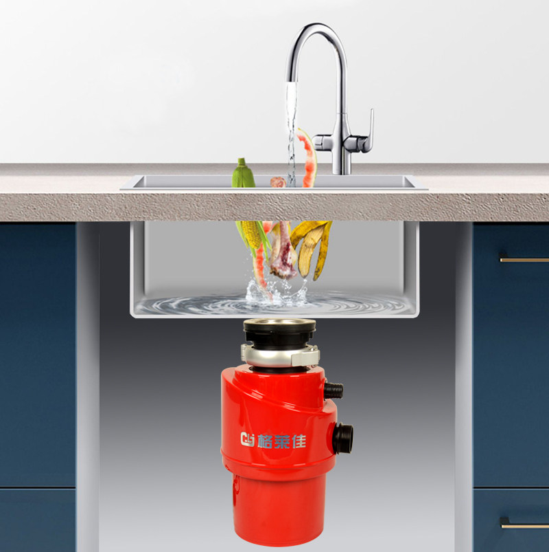 垃圾垃圾处理厨余处理器厨房家用水槽残渣粉碎机洗碗池食物垃圾处理机
