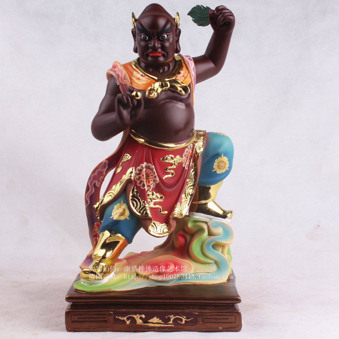 神像风雨雷电风神雨伯雷公电母佛像16寸树脂摆件