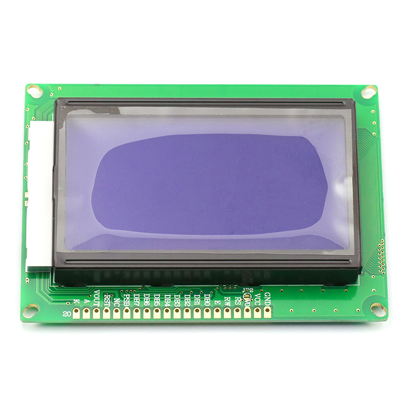 3.3vlcd12864显示屏带中文字库带背光12864-3.3v st7920