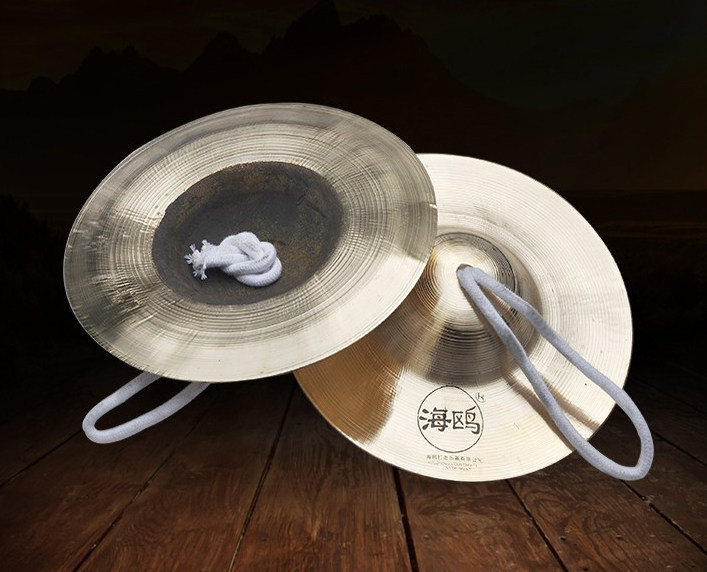 海鸥响铜镲铪15公分17公分20公分水镲京剧法器钗小水镲