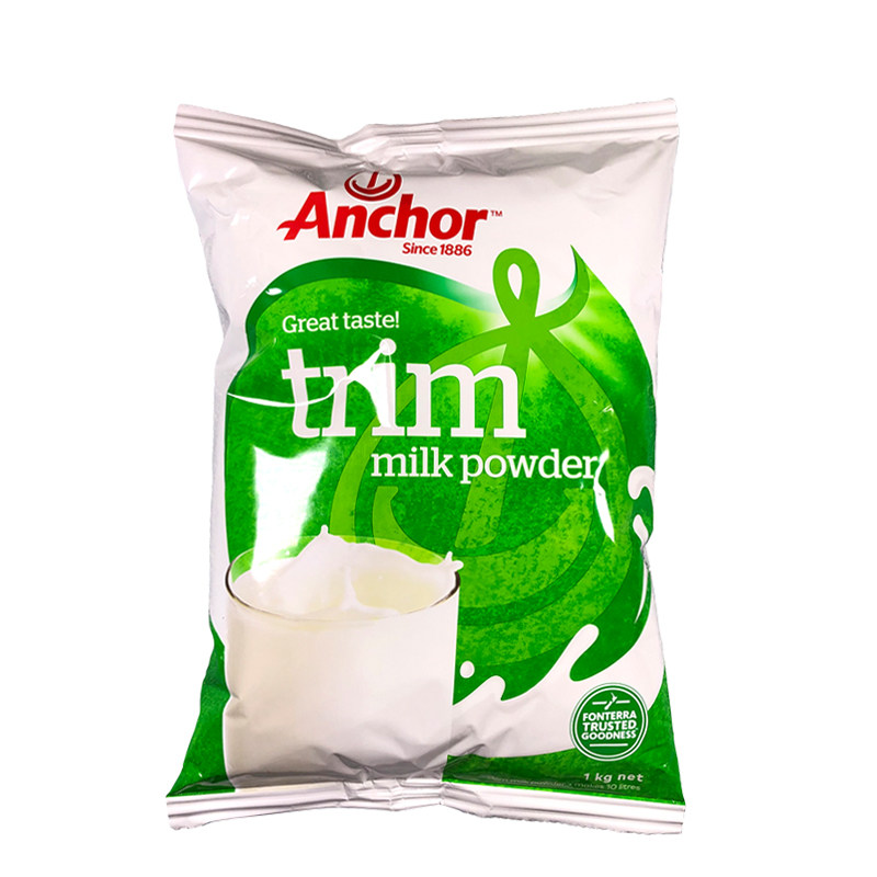 新西兰原装anchor安佳学生青少年营养成人全脂脱脂全家营养奶粉