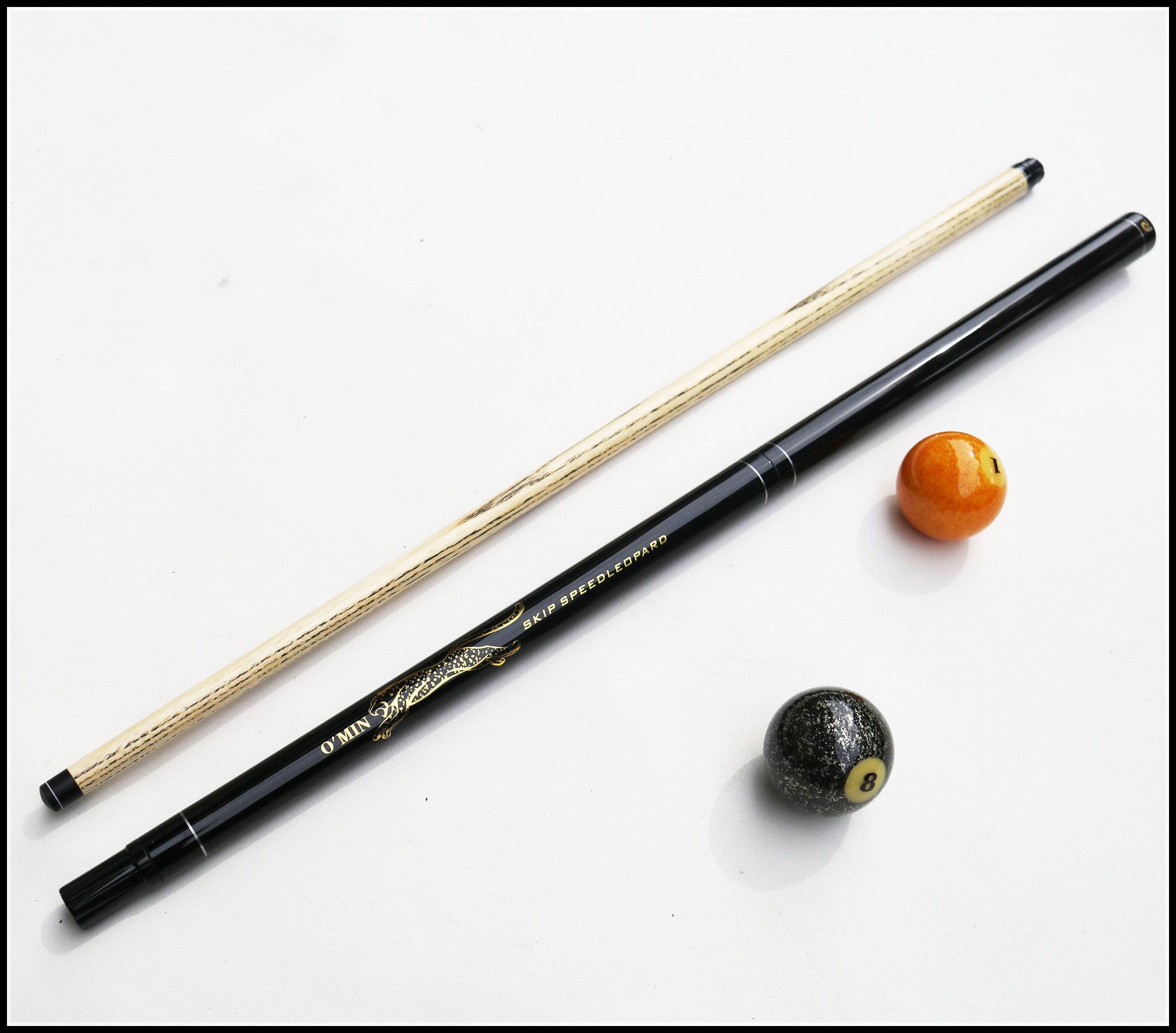 球杆冲跳奥秘金豹一体台球大头暴力开球炸球台球杆