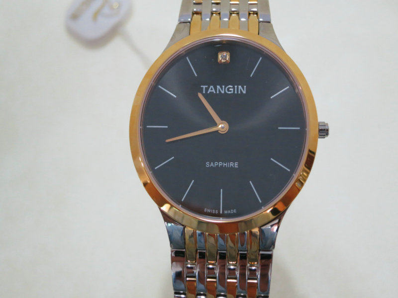 tangin天珺手表超薄石英表女表t02221lyk专柜正品2221天骏国产腕表