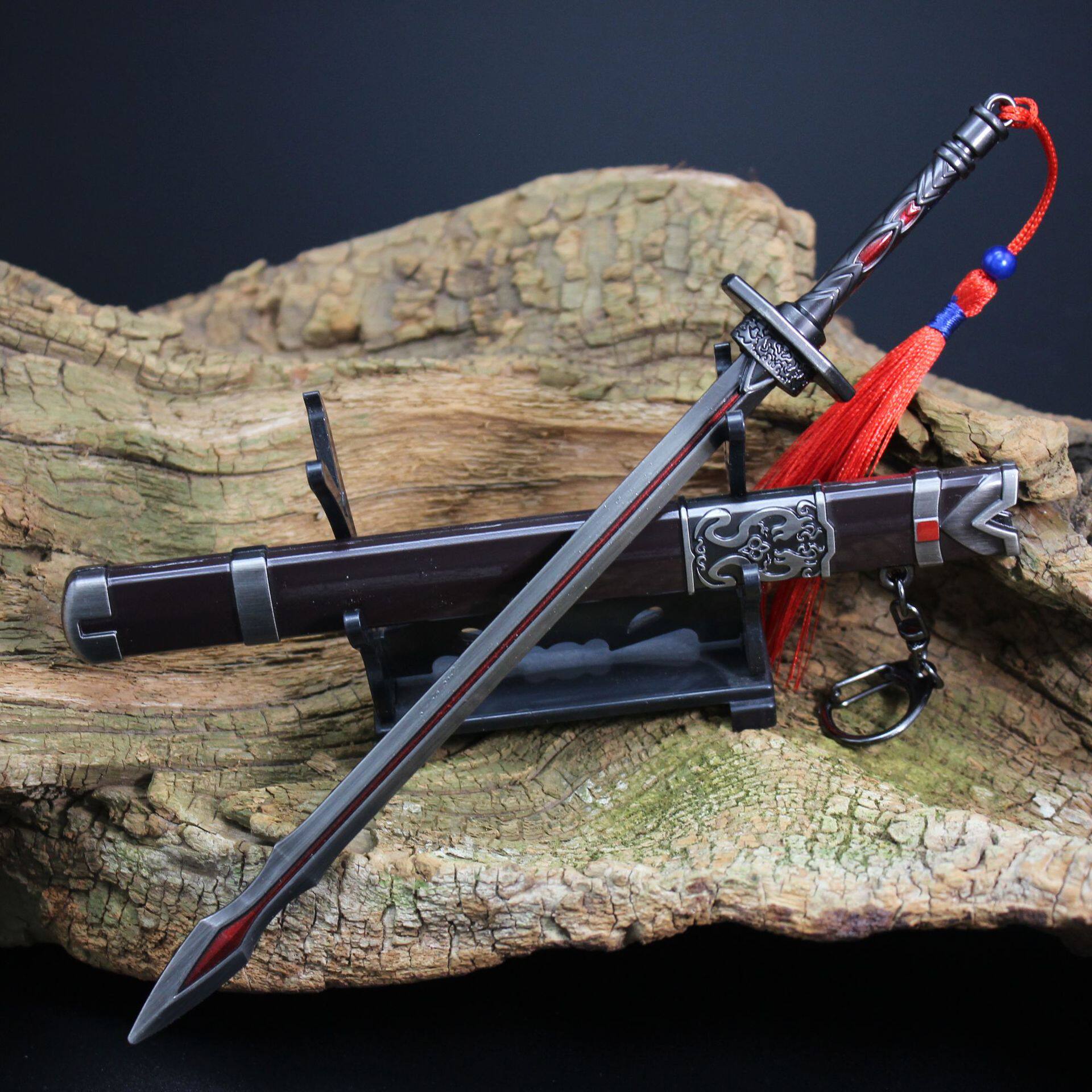 穿书沈清秋模型合金修雅清秋魔剑武器剑心正阳摆件