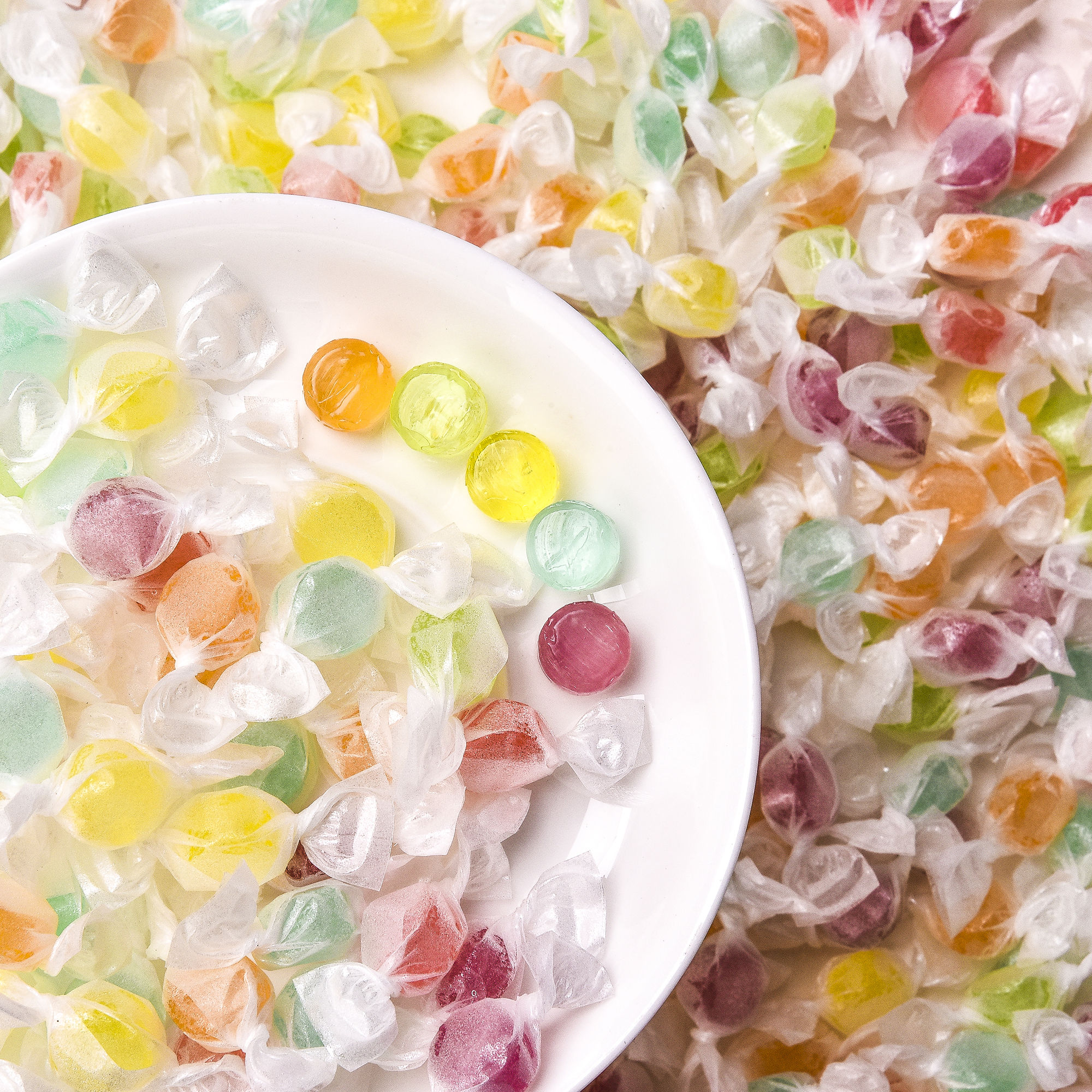 高颜值迷你酸甜千纸鹤糖果手链手环多彩彩维彩虹传统糖果