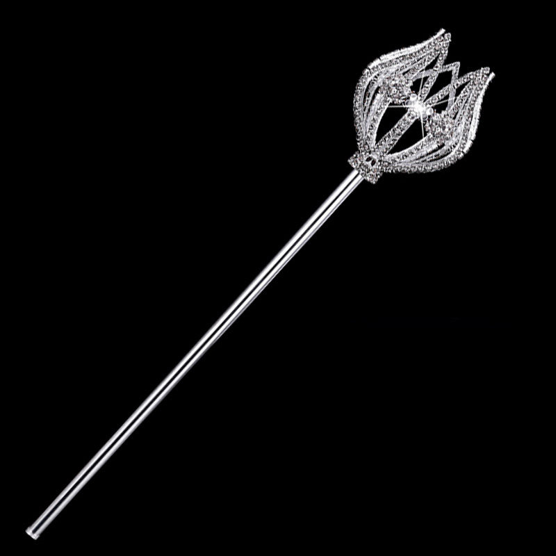 魔法棒权杖手杖公主皇冠水晶派对女孩天使道具翅膀