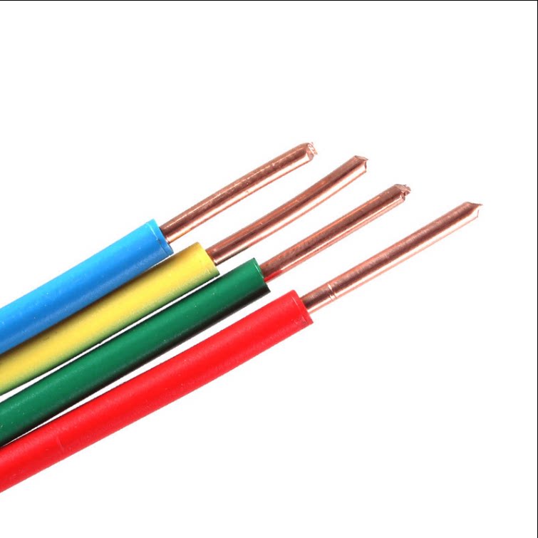 电线元通电线电缆阻燃bv25平方纯铜单芯家装插座单芯线