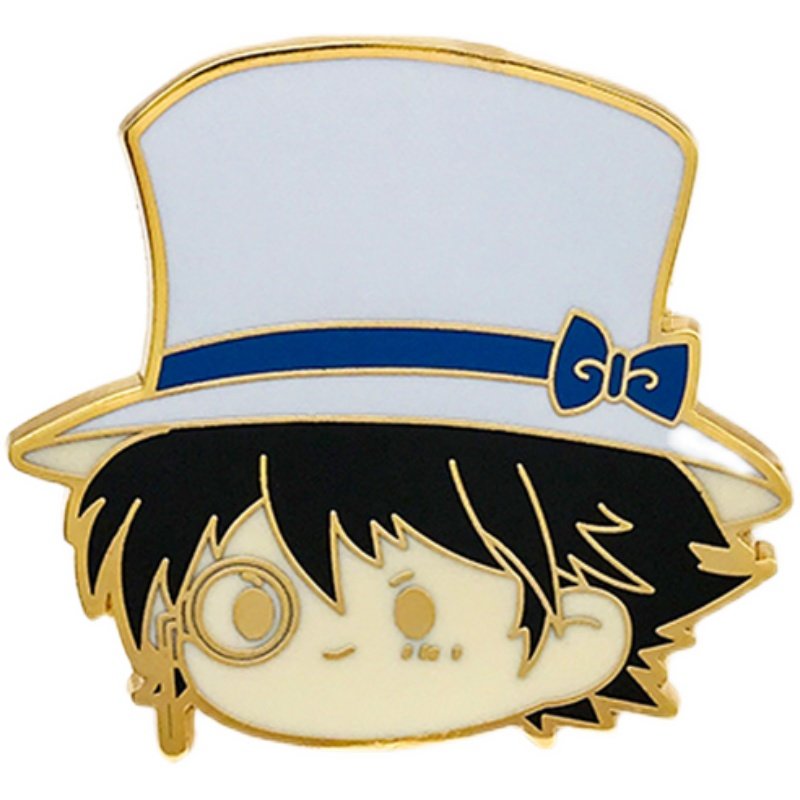 侦探柯南徽章怪盗基德二次元吧唧周边生日礼物胸针