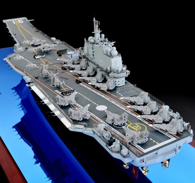 辽宁中国航空母舰模型16号舰航航母合金成品摆件舰艇