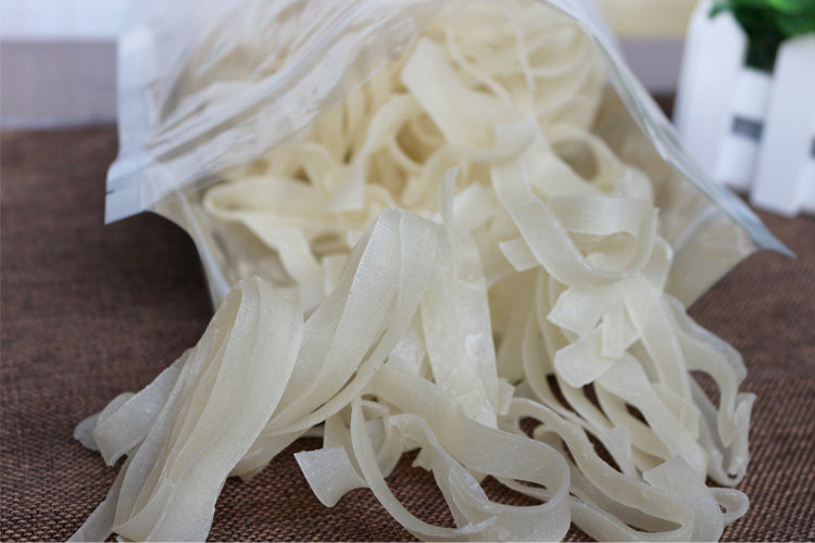 米面安徽特产九华华山枞阳农家手工大米面条特色干货及养生干料