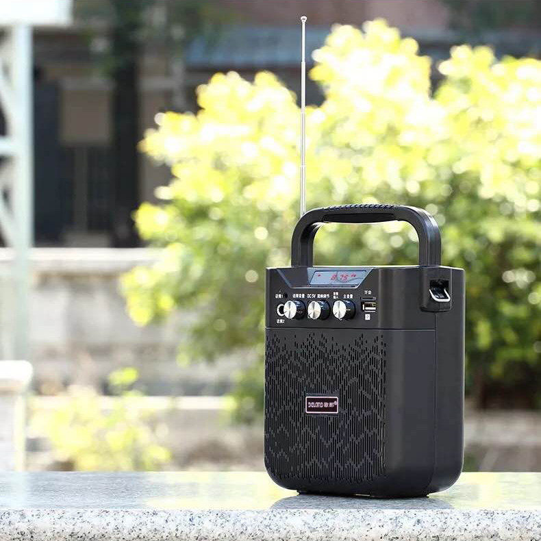 戴乐s32户外蓝牙广场手提音响多媒体拉杆广场音箱