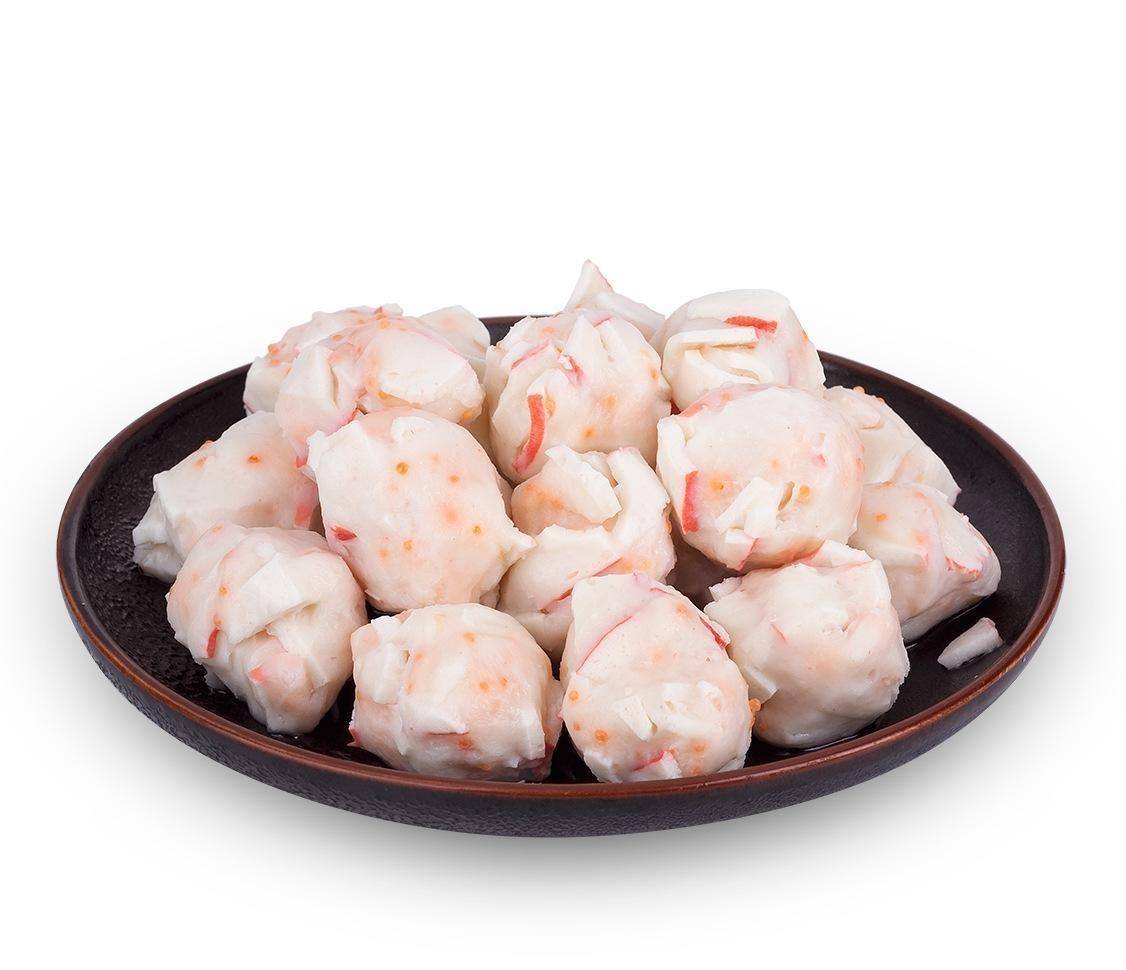 极龙虾球关东火锅鱼丸3000克豆捞丸子京津冀2袋鱼丸