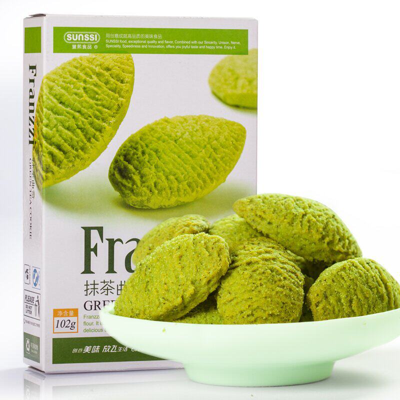 sunssi多口102g组合饼干曲奇口味香葱法丽咸蛋曲奇饼干