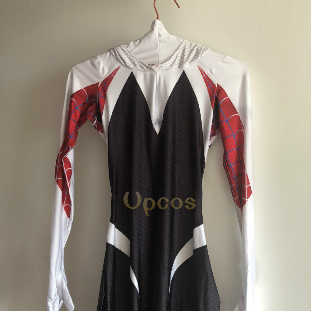 多元宇宙女版蜘蛛侠格温cosplay紧身衣万圣节舞台服装cosplay女装