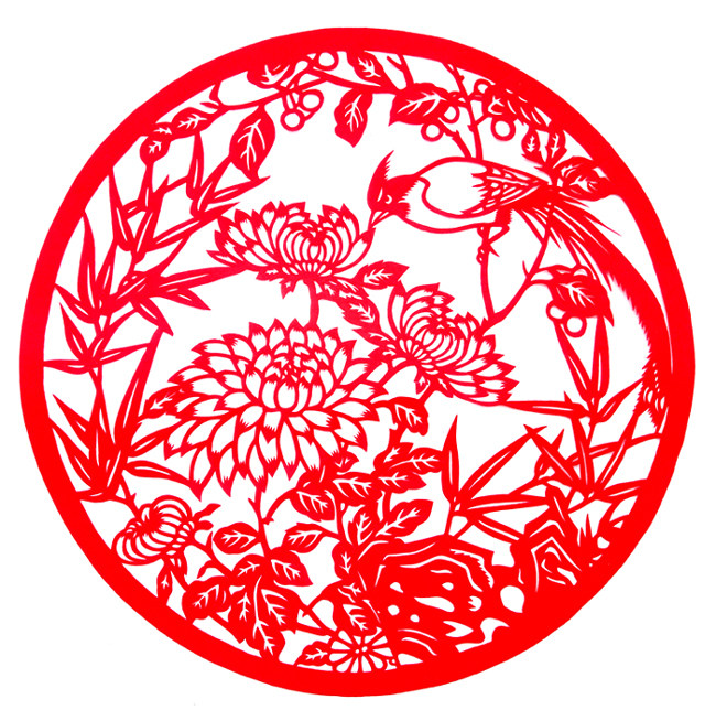 纯手工剪纸刻纸成品剪纸画中国传统礼品风景花鸟剪纸窗花贴纸