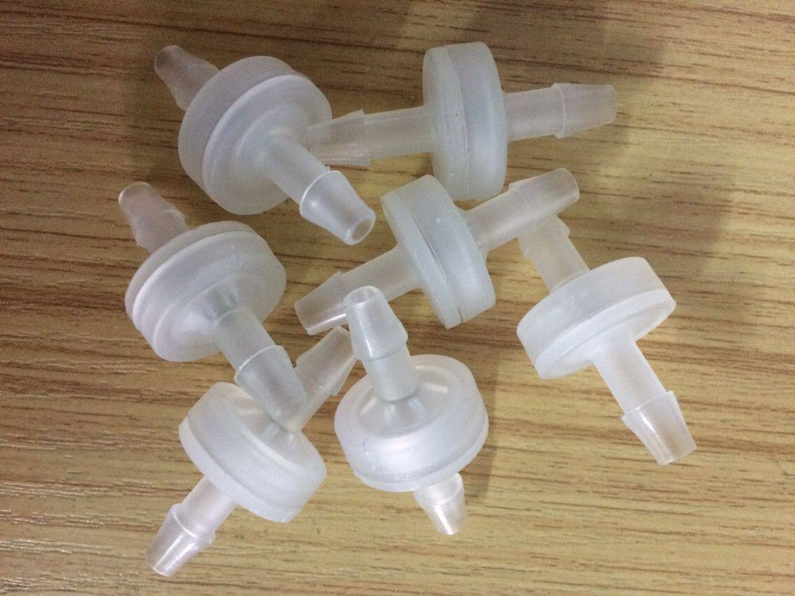 食品级pp单向阀 塑料截止阀 逆止阀 止回阀 节流阀过水过气耐油