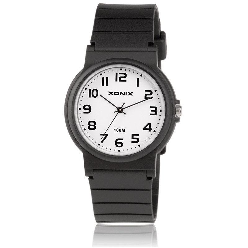 xonix精准时尚潮流亲子装儿童青少年学生指针式游泳防水手表女ro