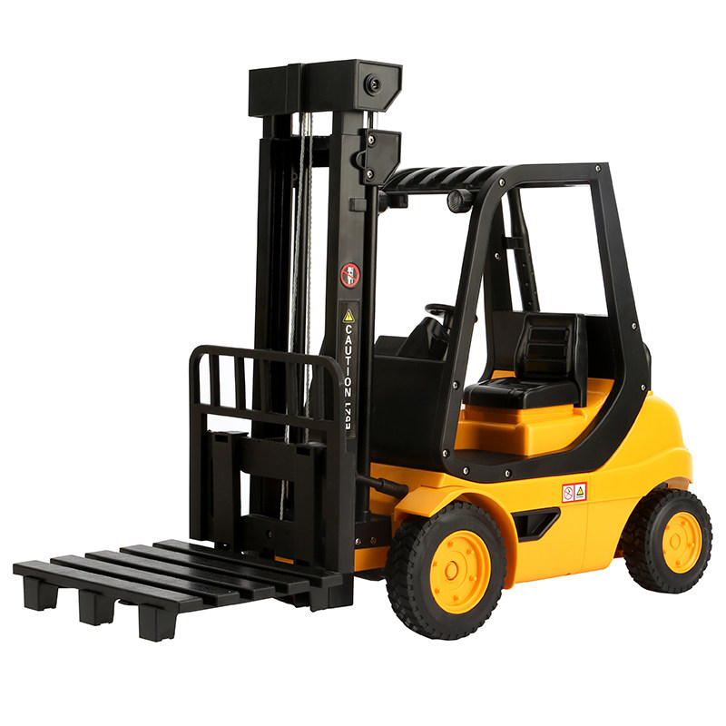 双鹰大号无线遥控叉车玩具充电电动遥控车男孩电动