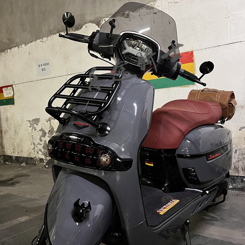 龙嘉维多利亚改装300i书包摩托摩托车车前货架大号其他摩托车用品