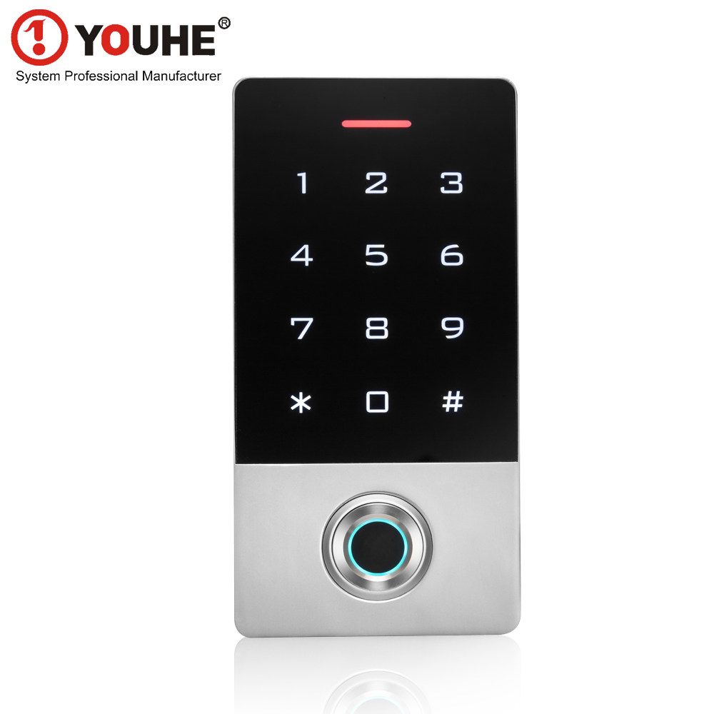 youhe友和正品联网门禁指纹密码智能门禁机触摸屏门禁机