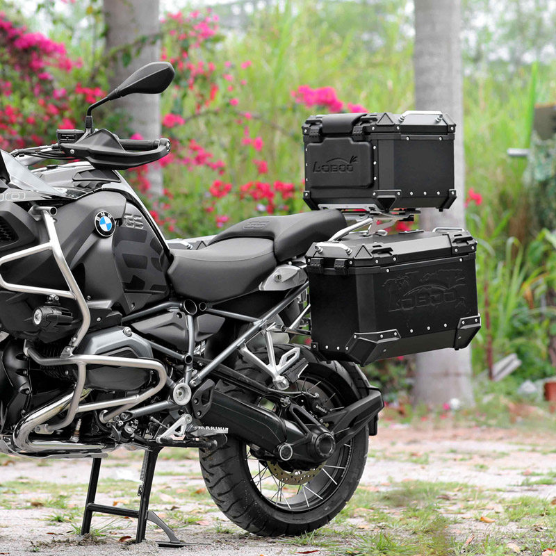 loboo萝卜摩托车三箱宝马1200gs铝合金尾箱水鸟adv摩托车尾箱