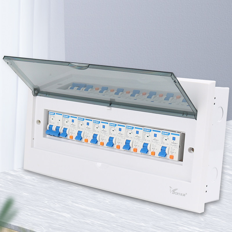 家用配电箱暗装强电箱明成套回路空气开关漏保强电布线箱